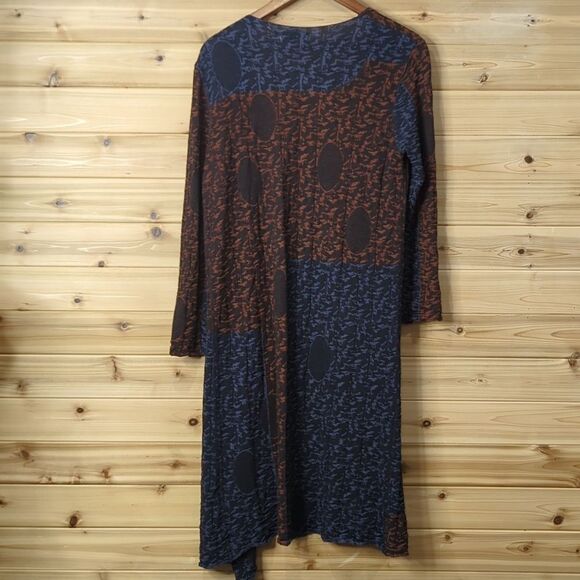 Patrizia Luca Sweater Womens M/L Multicolor Open Front Duster Cardigan - Picture 4 of 8